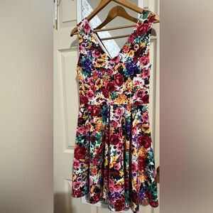 Floral Sleeveless Dress